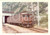 Fotografia d epoca originale 1973 SVIZZERA Ferrovie BERNLOTSCHBERGSIMPLON Locomotiva 274 Fotografia 1