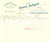 Documento originale, autentico 1901 ESTE PD Ditta Antonio BORTIGNON Commercio legnami sasso trachitico 1