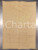 Mappa, planimetria storica 1930 MILANO Ing. DE DOMINICIS Edificatrice VITTORIA Planimetria di casa civile 1