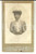 Fotografia d epoca originale 1890 ca AREA FRANCESE Donna con blusa a quadretti Fotografia VINTAGE CDV 1