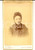 Fotografia d epoca originale 1890 ca BEZIERS F Donna con cappello in pizzo nero Fotografia A. PROVOST CDV 1