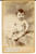 Fotografia d epoca originale 1910 ca ALGER Portrait d enfant avec mÃ©daille Photo MENARD ET BLANC CDV 1