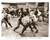 Fotografia d epoca originale 1956 RUMBLE ON THE DOCKS Rissa in palestra nel film di Fred F. SEARS Foto 25X20 1