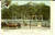 Cartolina originale da collezione 1904 MEXICO Bosque de CHAPULTEPEC Cartolina postale ANIMATA con tram FP VG 1