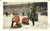 Cartolina originale da collezione 1910 LONDON Lustrascarpe al lavoro lungo la strada Cartolina POSTALE FP VG 1