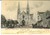 Cartolina originale da collezione 1904 CURITYBA BRAZIL Cathedrale PRACA Cartolina postale ANIMATA 1