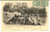Cartolina originale da collezione 1903 COUTUMES ALGERIE Campement de nomades Carte postale VINTAGE FP VG 1