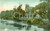 Cartolina originale da collezione 1911 DUFFIELD UK veduta del DERWENT BRIDGE Cartolina FP VG 1