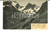 Cartolina originale da collezione 1900 ca SIERRA DE LEONES CHILE Sobre el camino international Tarjeta VINTAGE 1