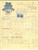 Documento originale, autentico 1916 PADOVA Luigi CORNELIO Drogheria  profumeria Fattura manoscritta 1