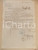 Documento originale, autentico 1865 MILANO Buona condotta di Giuseppe WIRTH alla scuola militare Attestato 1