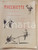 Oggetto da collezione cartaceo 1930 ca Antonio NICOLATO Macchiette per canto e pianoforte Spartito ZANIBON 1