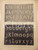 Stampa, bozzetto originale 1931 PANZANI Lettres modernes  Composition LABBE  Alphabet ANTIQUE Pl. 41 1