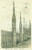 Cartolina originale da collezione 1933 MILANO Dettagli delle guglie del Duomo Cartolina FP VG 1