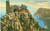 Cartolina originale da collezione 1930 ca CAPRI NA Panorama del Castello BARBAROSSA Cartolina ANIMATA FP NV 1