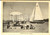 Cartolina originale da collezione 1956 MARINA DI PISA Veduta della spiaggia Cartolina ANIMATA FG VG 1