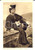 Cartolina originale da collezione 1930 ca SCANNO AQ Ragazza in costume giornaliero CARTOLINA FP NV 1