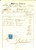 Documento originale, autentico 1932 MILANO SocietÃ  Anonima GALLERIA MILANO  Fattura per quadri MENZIO  BACCI 1