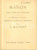 Oggetto da collezione cartaceo 1934 Jules MASSENET Manon Opera in quattro atti Casa Musicale SONZOGNO 1