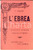 Oggetto da collezione cartaceo 1911 Fromental HAVELY Eugene SCRIBE L Ebrea  Opera Libretto ed. MADELLA 1
