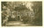 Cartolina originale da collezione 1930 ca WIEN Turisti al parco di SCHONBRUNN Cartolina postale FP NV 1