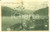 Cartolina originale da collezione 1935 ca PORTO CERESIO VA Panorama del Lago di LUGANO Cartolina FP NV 1