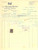 Documento originale, autentico 1949 ROMA Giovanni BANDINI Industria tessile e passamaneria Fattura commerciale 1