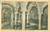 Cartolina originale da collezione 1930 ca LENNO CO Interno della Chiesa parrocchiale Cartolina postale FP NV 1