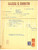 Documento originale, autentico 1946 MILANO SocietÃ  Commerciale successori CORBETTA  Fattura contachilometri 1