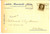 Cartolina originale da collezione 1941 ANCONA Amleto MANCINELLI Ferramenta Cartolina intestata FG VG 1