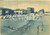 Cartolina originale da collezione 1954 RIVABELLA DI RIMINI Bagnanti sulla spiaggia Cartolina FG VG 1