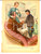 Stampa, bozzetto originale 1950 ca Ill. BONACINI  La lettera di Natalino Stampa da romanzo 16x23 cm 1