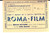Oggetto da collezione cartaceo 1950 ca VIAREGGIO Tagliando ROMA  FILM di ANDREOTTI Pubblicitario 13x8 1