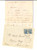 Manoscritto, lettera originale 1922 STORIA POSTALE Lettera a Francesco COMBI Cent. 25 Michetti DORNO per BARZIO 1