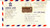 Materiale pubblicitario d’epoca 1967 GREEK LINE TSS QUEEN ANNA MARIA Envelope US AIR MAIL Alaska purchase 1