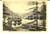 Cartolina originale da collezione 1952 CERESOLE REALE TO Lago e sfondo MONTE BASEI Cartolina FG VG 1