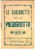 Oggetto da collezione cartaceo 1931 NAPOLI Le canzonette della PIEDIGROTTA Testi 36 pp. ed. PRIMOS 1