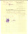Documento originale, autentico 1952 TERMINI IMERESE PA Lettera di vettura Michele PEDONE Delegazione FS 1