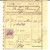 Documento originale, autentico 1920 GIARRE CT Censi su terreni Rosario DE LUCA Ricevuta con bollo 5 cent. 1