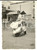 Fotografia d epoca originale 1960 ca MILANO Ritratto di giovane donna in VESPA PIAGGIO Foto VINTAGE 6x10 1