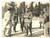 Fotografia d epoca originale 1940 ca BRESCIA Comandante militare consegna targa Foto Carmelo ARCHETTI 24x18 1