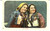 Cartolina originale da collezione 1900 ca COSTUMI BELLUNO Tipi agordini  Coppia di donne Cartolina postale FP NV 1