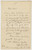Autografo originale 1893 TORINO Don Domenico TINETTI chiede aiuto per giornale L ITALIA REALE 1
