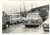 Fotografia d epoca originale 1958 YOKOHAMA JAPAN Traffico bloccato dopo il tifone Ida Foto 12x8 cm 1