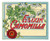 Materiale pubblicitario d’epoca 1950 ca BONOMELLI ELIXIR CAMOMILLA Etichetta pubblicitaria VINTAGE 13x10 cm 1