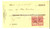 Documento originale, autentico 1938 AOI ASMARA Società Anonima PURICELLI  Assegno pubblicitario con bolli 1