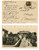 Autografo originale 1934 MEDA MI Veduta della villa Autografo Giannino ANTONA TRAVERSI FP VG 1
