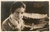 Cartolina originale da collezione 1927 ADDIO GIOVINEZZA Carmen BONI in una scena del film Cartolina FP NV 1