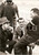 Fotografia d epoca originale 1965 ca RALLY Arnaldo CAVALLARI Ermanno RUBOLI parlano con Mario ANGIOLINI 1