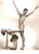 Fotografia d epoca originale 1960 ca FRANCE CIRCUS Ritratto acrobati ALECO ET VERA Foto VALLOIS 13x18 1